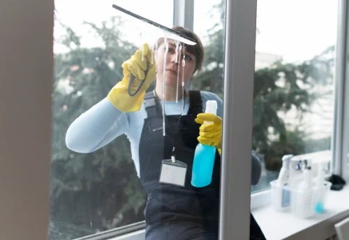 Nettoyage de vitres intérieures et extérieures à Longages